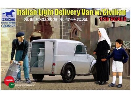CB35171 Italian Light Delivery Van with Civilian