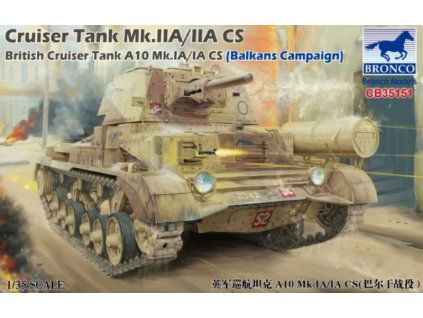 CB35151 British Cruiser Tank A10 Mk. IA IA CS Cruiser Tank Mark IIA IIA CS (Balkans Campaign)