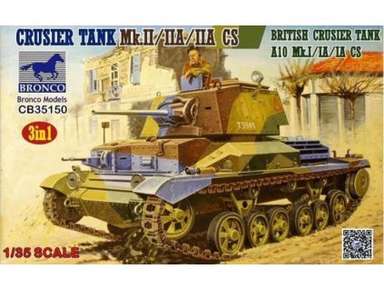 CB35150 British Cruiser Tank A10 Mk I IA IA CS Cruiser Tank Mk. II, IIA IIA CS