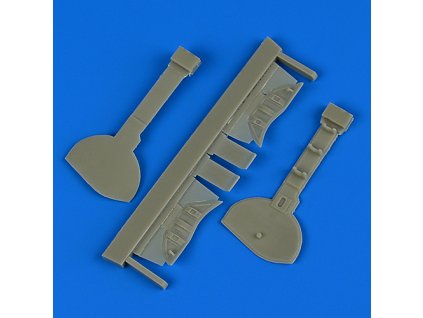 1/32 A6M5c Zero Type 52 undercarriage covers (HAS)