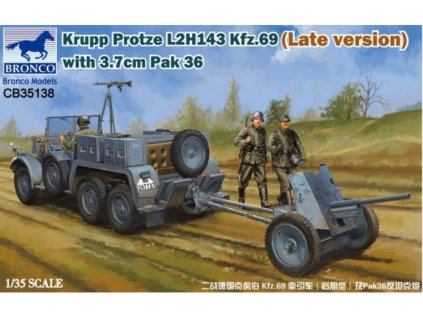 CB35138 Krupp Protze L2H143 Kfz.69 (Late version) with 3.7cm Pak 36