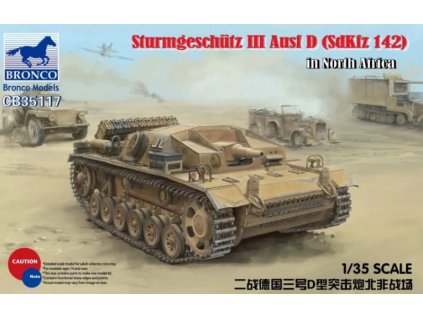 CB35117 Sturmgeschütz III Ausf D (SdKfz 142) in North Africa
