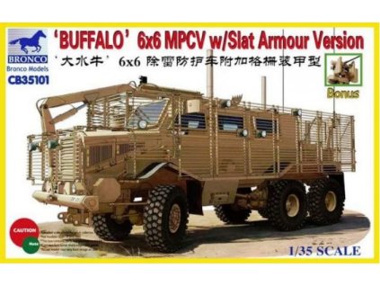 CB35101 'Buffalo' 6x6 MPCV with Slat Armour Version