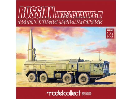 PP72002 Russian 9K723 Iskander M Tactical Ballistic Missile MZKT Chassis Pre painted
