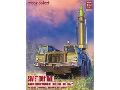 UA72138 Soviet (9P117M1) Launcher with R17 Rocket of 9K72 Missile Complex Elbrus (SCUD B)