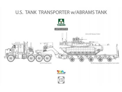 5002x M1070 & M1000 with M1A2 SEP Abrams Tusk II