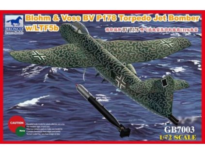 GB7003 Blohm & Voss BV P178 Torpedo Jet Bomber with LTF5b