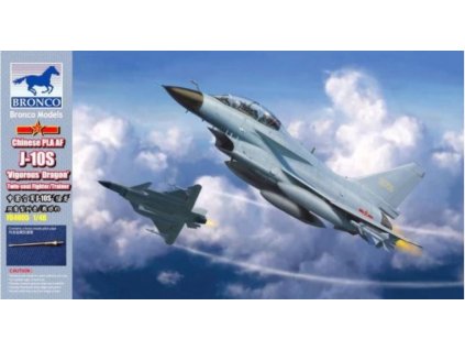 FB4005 Chinese PLAAF J 10S 'Vigorous Dragon' Twin seat Fighter Trainer