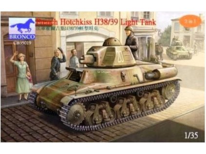 CB35019 French Hotchkiss H38 39 Light Tank