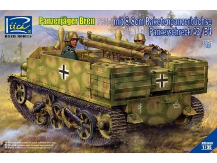 RV35035 Panzerjäger Bren 731(e) mit 8.8cm Raketenpanzerbüchse Panzerschreck 43 54