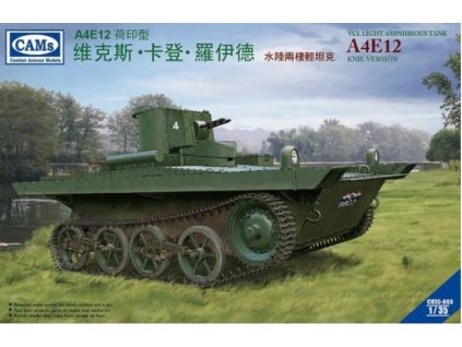 CV35 003 VCL Light Amphibious Tank A4E12 KNIL Version