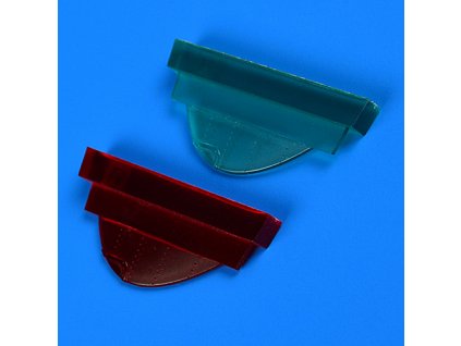 1/48 Bf 109F/G position lights (EDU)
