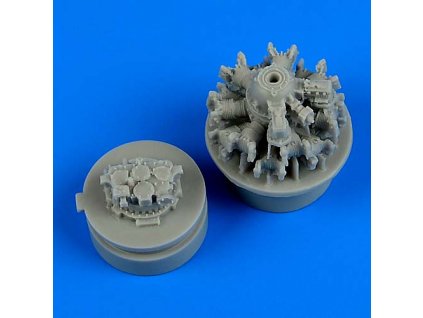 1/72 F4F-4 Wildcat engine (AIRFIX)