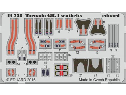 1/48 Tornado GR.4 seatbelts (REVELL)