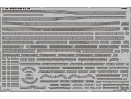 1/350 Yamato railings   new tool (TAMIYA 78025)