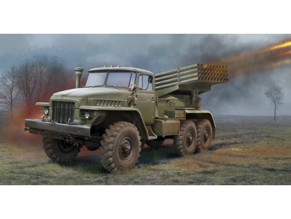Russian BM 21 Grad Multiple Rocket Launcher 01028