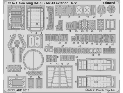BIG72139 Sea King HAR.3 Mk.43 1 72 Airfix 1