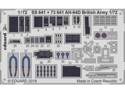 73641 AH 64D British Army 1 72 Academy2