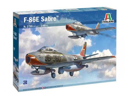 Model Kit letadlo 2799 - F-86E “Sabre” (1:48)