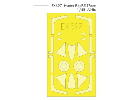 EX697 Hunter F.4 F.5 TFace 1 48 Airfix