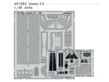 491082 Hunter F.4 1 48 Airfix