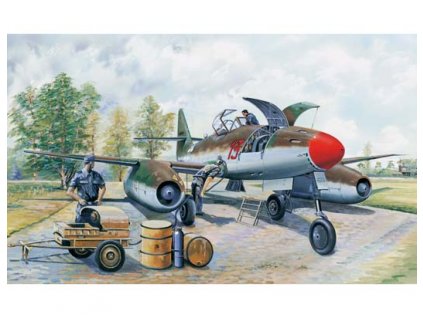 02261 Messerchmitt Me 262 A 1a clear edition