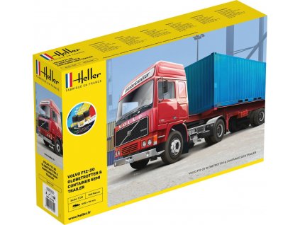 1/32 Volvo F12-20 Globe Trotter & Container Semi Trailer - Starter Set