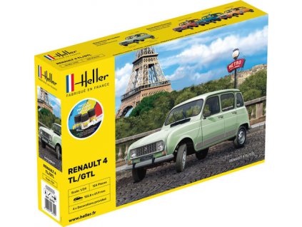 1/24 Renault 4L - Starter Set