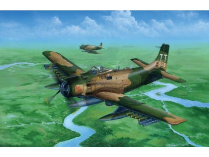 02254 A 1J AD 7 Skyraider