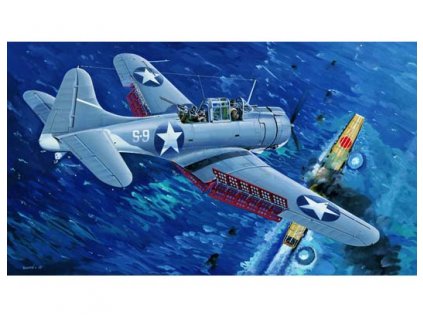 02244 U.S.NAVY SBD 3 Dauntless (Midway)