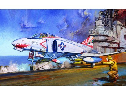 Model Kit letadlo 12232 - F-4B "VF-111 SUNDOWNERS" MCP (1:48)