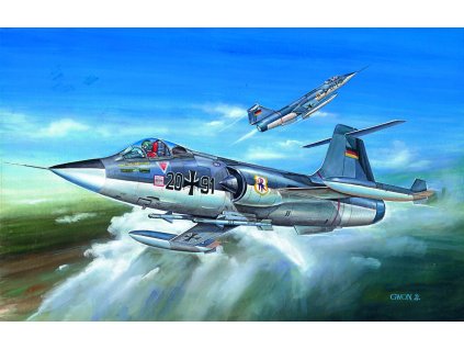 Model Kit letadlo 12443 - F-104G (1:72)