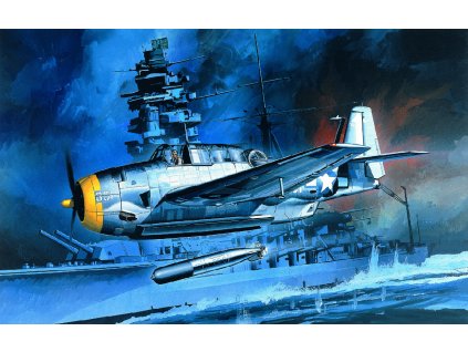Model Kit letadlo 12452 - TBF-1 (1:72)