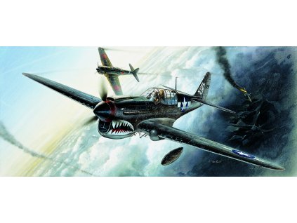 Model Kit letadlo 12465 - P-40M/N (1:72)