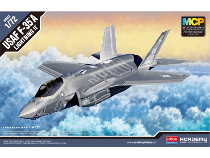 Model Kit letadlo 12507 - F-35A Lightning II MCP (1:72)