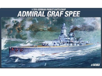 Model Kit loď 14103 - GRAF SPEE (1:350)