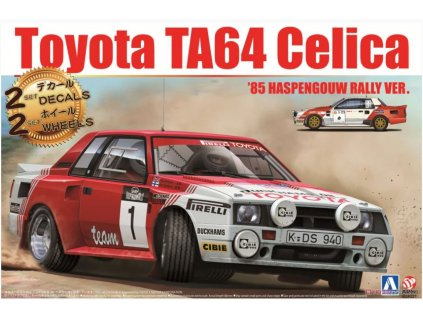B24021 Aoshima Toyota TA64 Celica '85 Haspengouw Rally Ver.