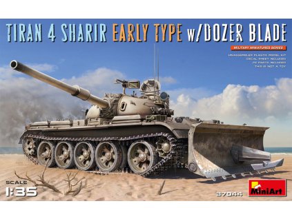 MINA37044 Tiran 4 Sharir Early Type with Dozer Blade