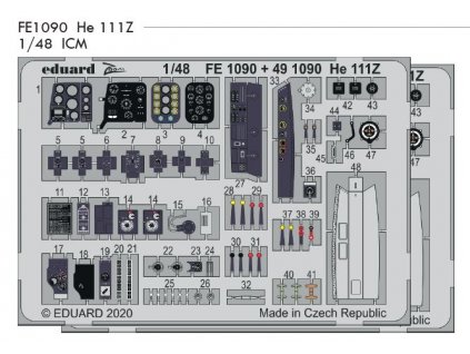 FE1090 He 111Z 1 48 ICM