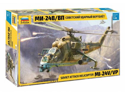 Model Kit vrtulník 4823 - MIL-Mi 24 V/VP (1:48)