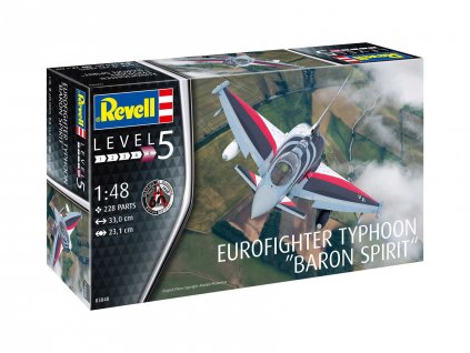 Plastic ModelKit letadlo 03848 - Eurofighter Typhoon "BARON SPIRIT" (1:48)
