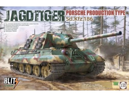 TAK8003 Jagdtiger Sd.Kfz. 186 Porsche Production type