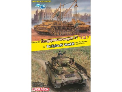 Model Kit military 6951 - Bergepanzerwagen IV / Pz.Kpfw.IV Ausf.H Mid Prdouction (2 in 1) (1:35)