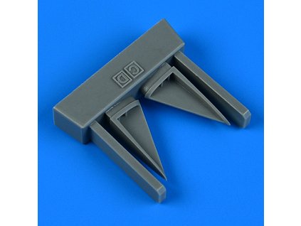 F 4C D Phantom II vertical tail air inlet