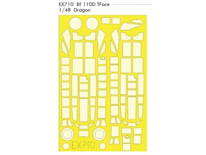 EX710 Bf 110D TFace 1 48 Dragon
