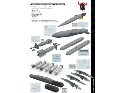 SIN64867 TORNADO GR.1 4 ARMAMENT 1 48 Eduard Revell
