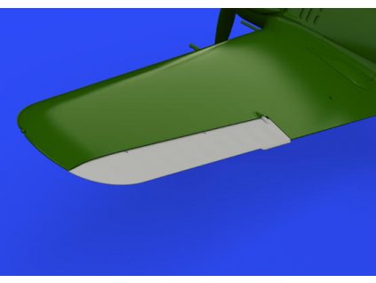 1/48 Fw 190A control surfaces early (kormidla ranná verze)