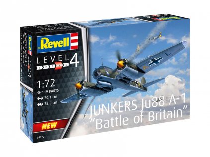 Plastic ModelKit letadlo 04972 Junkers Ju88 A 1 Battle of Britain 1 72 a109309451 10374