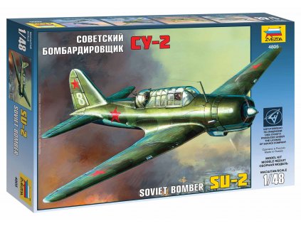 Model Kit letadlo 4805 - SU-2 Soviet Light Bomber (1:48)