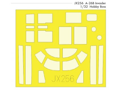 JX256 A 26B Invader Hobbyboss 1 32